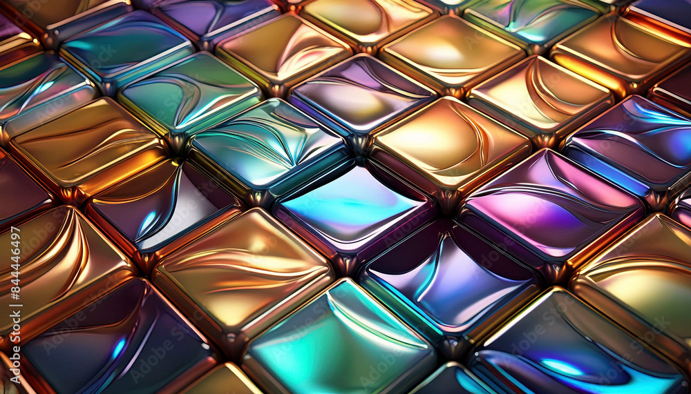 abstract background (metal cubes) abstract background (metal cubes)