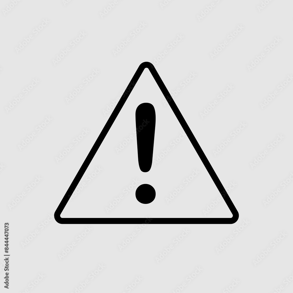 Warning Vector Flat Sign,Icon,Symbol Design Warning Vector Flat Sign,Icon,Symbol Design