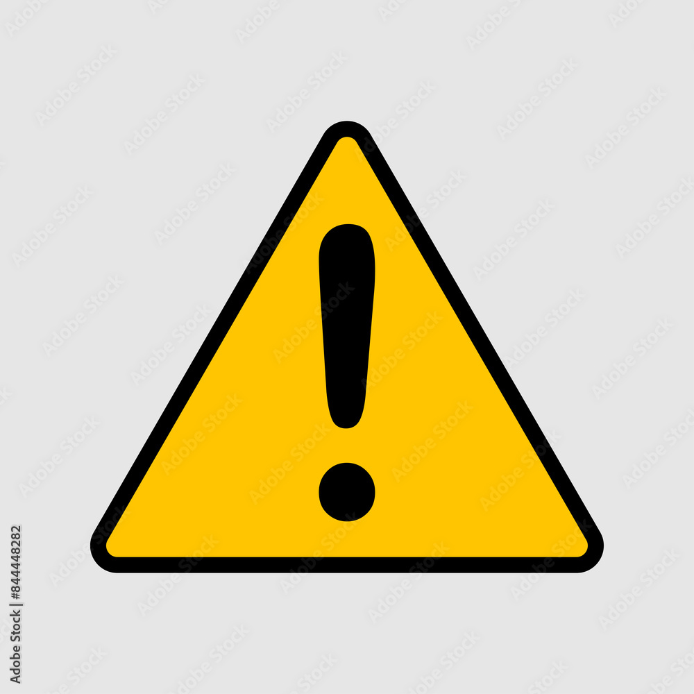 Warning Vector Flat Sign,Icon,Symbol Design Warning Vector Flat Sign,Icon,Symbol Design