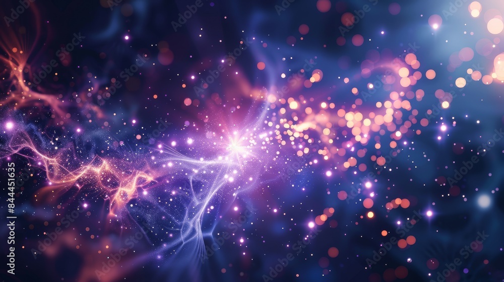 Deep Learning and Quantum Computer Technology Illustration Deep Learning and Quantum Computer Technology Illustration