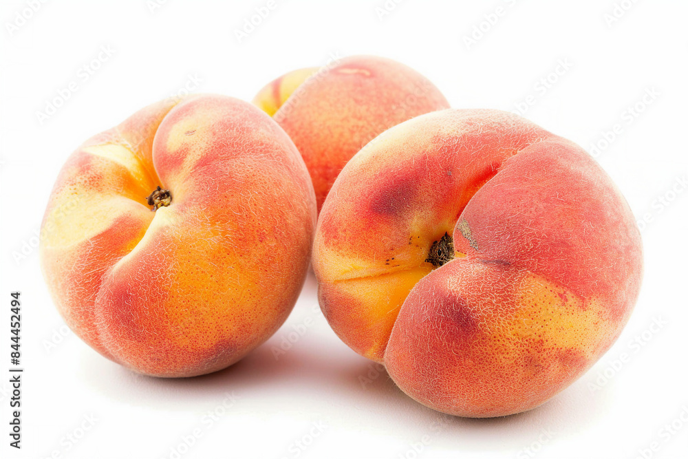 Picture of sweet fruits generated with ai technology isolated on white color background Picture of sweet fruits generated with ai technology isolated on white color background