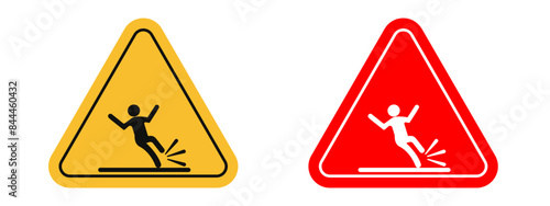 Slippery Floor Caution Sign Prevent Accidents in Wet Areas