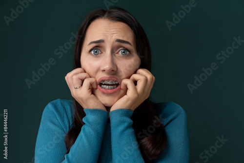 Woman With a Surprised Expression