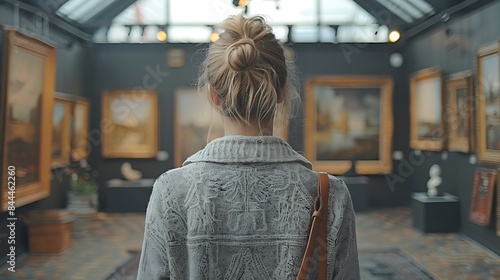 woman walking on the street