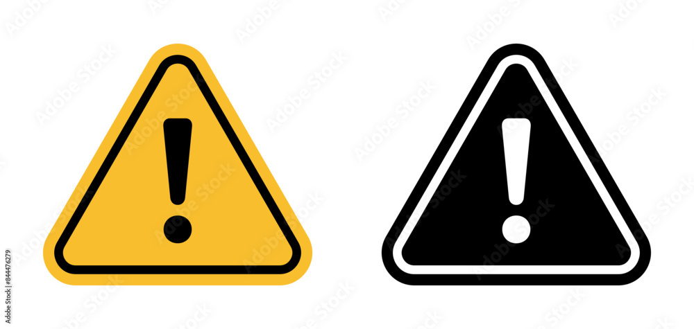 General Warning Attention Sign Alert to Various Safety Hazards General Warning Attention Sign Alert to Various Safety Hazards