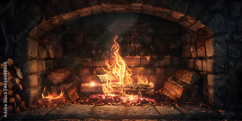 Stone Fireplace Background
Stone Fireplace Background