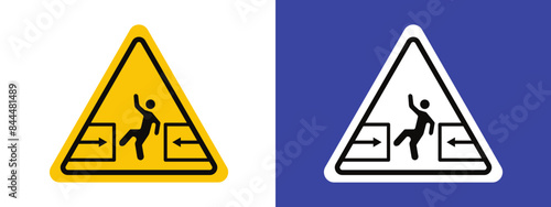 Crushing Hazard Alert Sign Ensure Safety in Crushing Zones