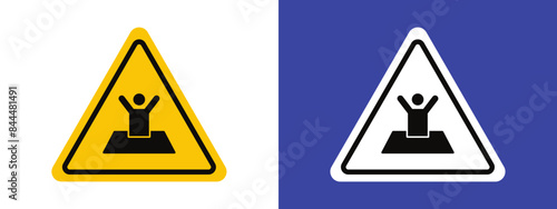 Mud Hazard Sign Prevent Slips in Muddy Conditions