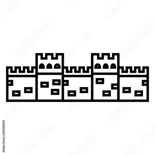 chinese wall icon