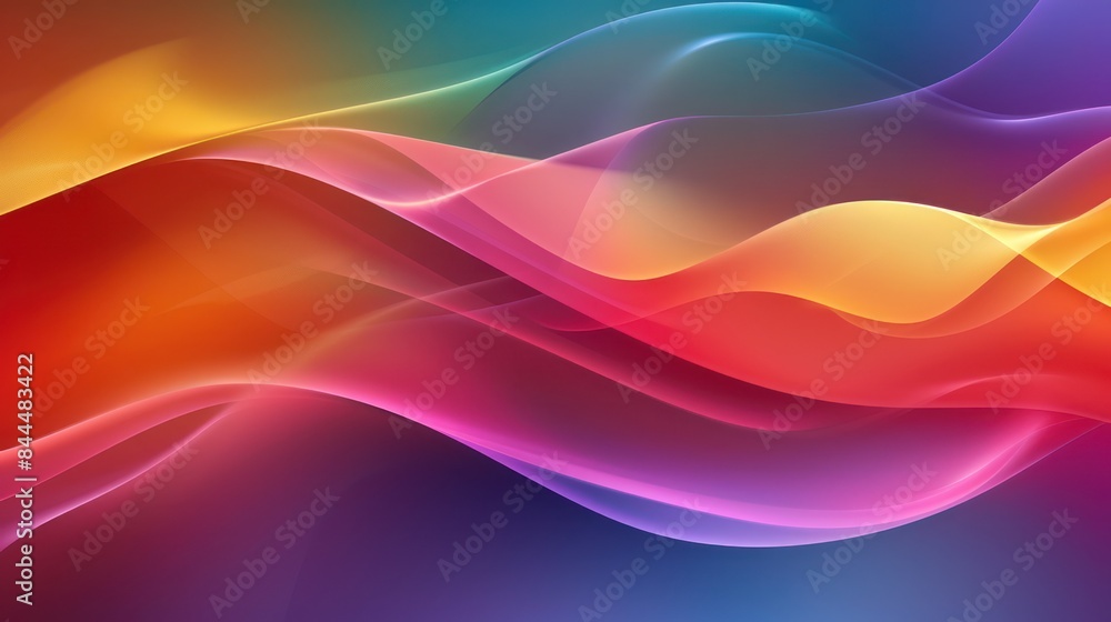 Capture the essence of modern design with a image showcasing a sleek color gradient wave background, ideal for creating eye-catching cards. Capture the essence of modern design with a image showcasing a sleek color gradient wave background, ideal for creating eye-catching cards.