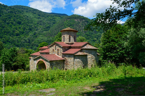 10th century ancient Christian Church of Alania, medieval kingdom of the Iranian Alans, in the Caucasus Mountains