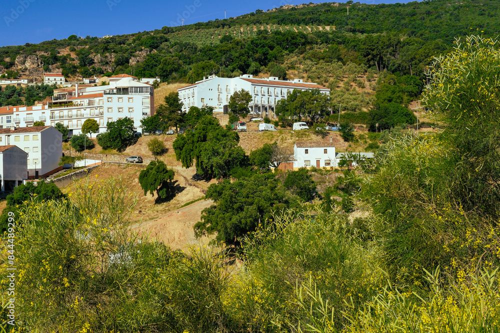 Fuencaliente, a beautiful village built on the edge of the mountains, where you can breathe fresh air, Ciudad Real province, Spain Fuencaliente, a beautiful village built on the edge of the mountains, where you can breathe fresh air, Ciudad Real province, Spain