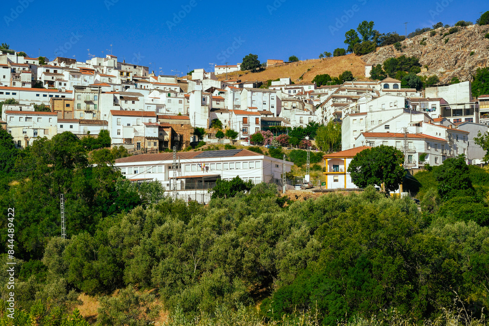 Fuencaliente, a beautiful village built on the edge of the mountains, where you can breathe fresh air, Ciudad Real province, Spain Fuencaliente, a beautiful village built on the edge of the mountains, where you can breathe fresh air, Ciudad Real province, Spain