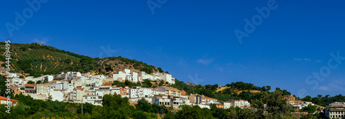 Fuencaliente, a beautiful village built on the edge of the mountains, where you can breathe fresh air, Ciudad Real province, Spain