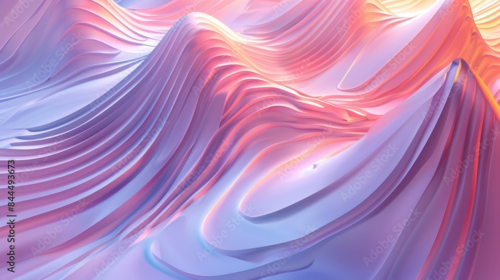 Craft a visually striking image of a minimalist and modern future abstract wavy geometric background, ideal for futuristic design projects. Craft a visually striking image of a minimalist and modern future abstract wavy geometric background, ideal for futuristic design projects.