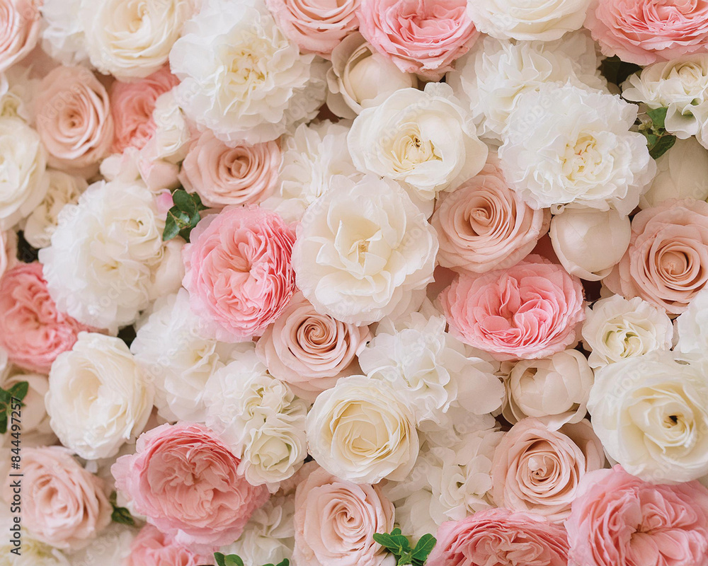 Beautiful pink and white flower wall, backdrop, wedding, party Beautiful pink and white flower wall, backdrop, wedding, party