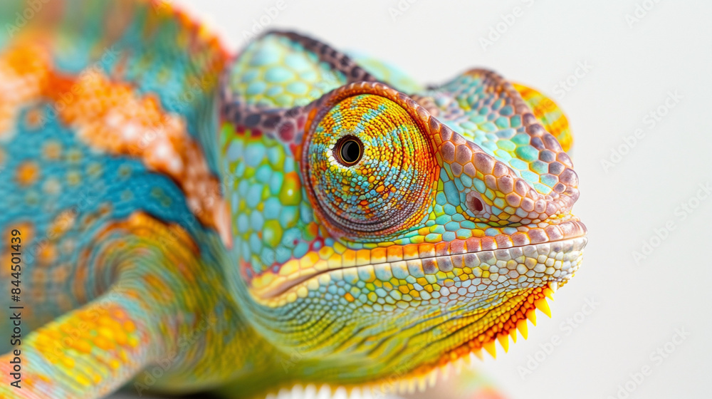 Fototapeta premium close up of chameleon