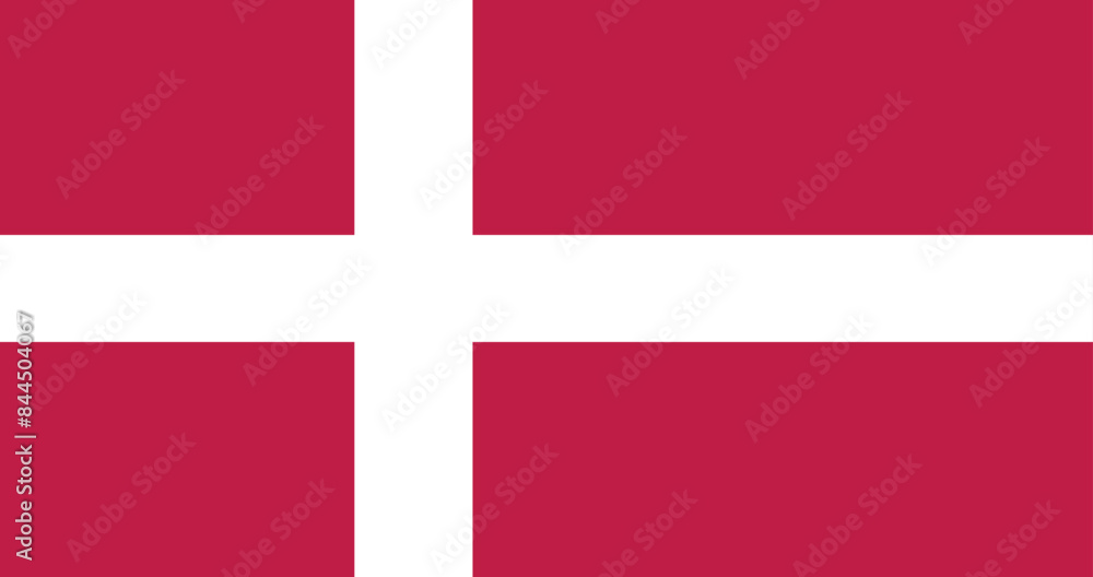 Illustration of the Denmark national flag Illustration of the Denmark national flag