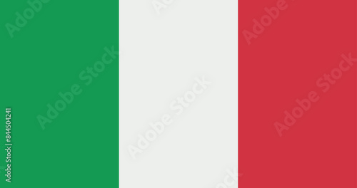 Illustration of the Italy national flag
