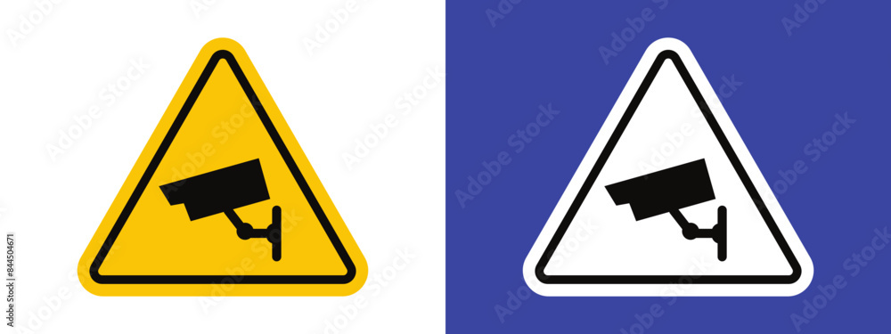 Security Video Surveillance Sign Enhance Monitoring and Safety Security Video Surveillance Sign Enhance Monitoring and Safety