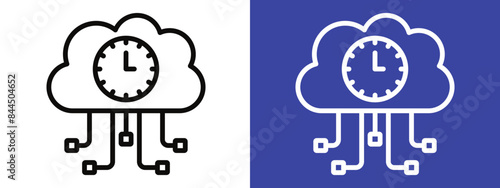 Reliable Server Uptime Icon Promote IT Service Reliability