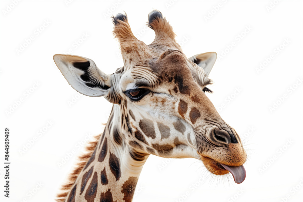 Fototapeta premium Close-up of a long-strength deer