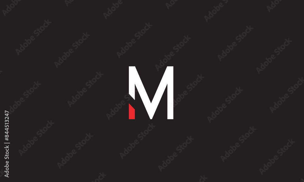 M, MM, M Abstract Letters Logo Monogram M, MM, M Abstract Letters Logo Monogram