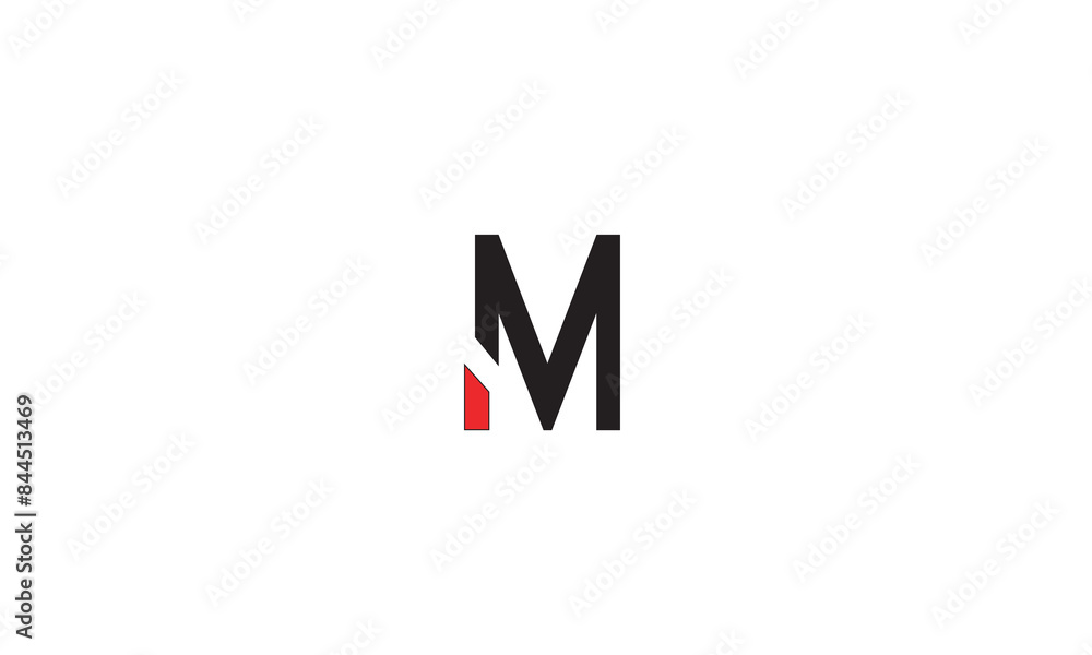 M, MM, M Abstract Letters Logo Monogram M, MM, M Abstract Letters Logo Monogram