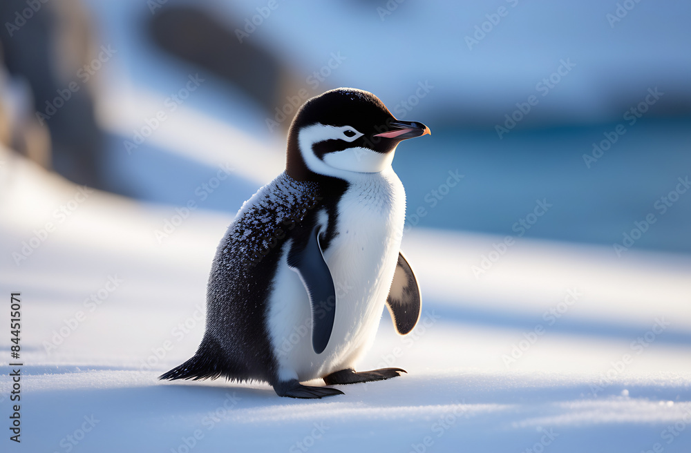 Fototapeta premium Cute little penguin