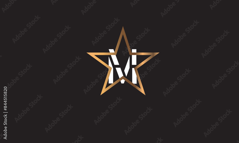 M, MM, M Abstract Letters Logo Monogram M, MM, M Abstract Letters Logo Monogram