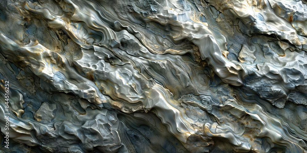 Stone Serenity: Close-Up of Smooth and Polished Stone Texture Stone Serenity: Close-Up of Smooth and Polished Stone Texture