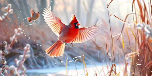 Southern Sojourn: Winter Birds in Motion, Homeward Bound for Warmer Havens