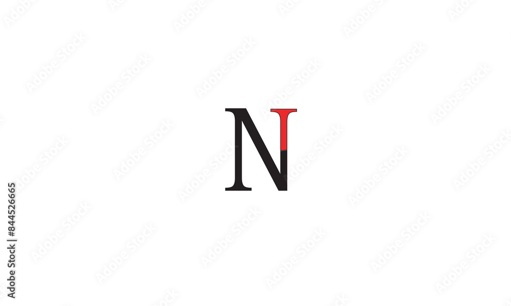 N, NN, N Abstract Letters Logo Monogram N, NN, N Abstract Letters Logo Monogram
