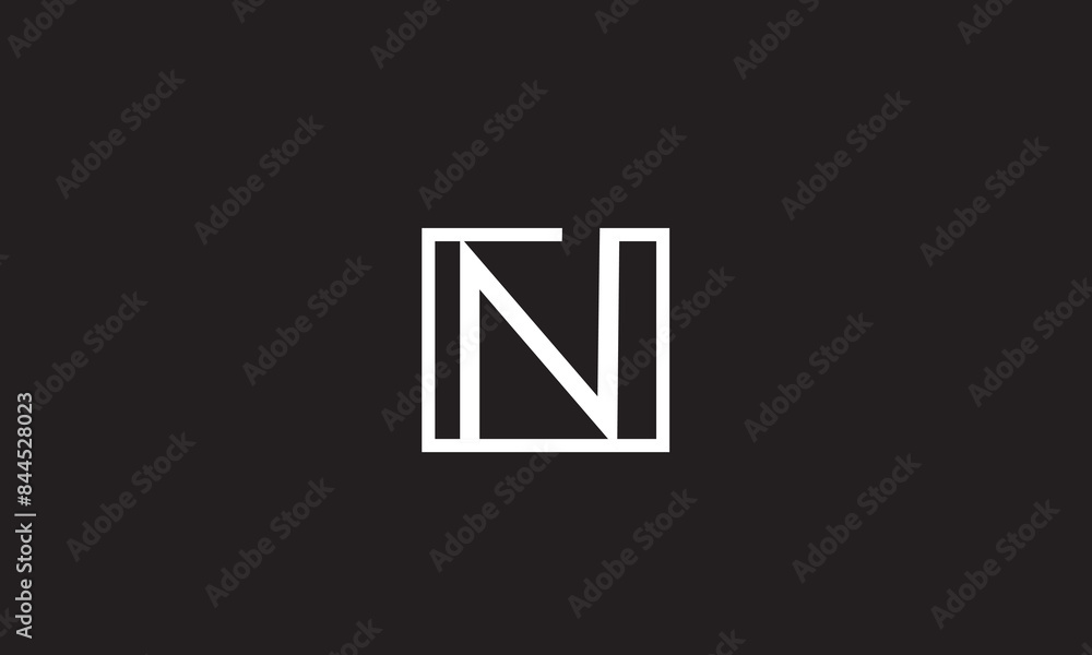 N, NN, N Abstract Letters Logo Monogram N, NN, N Abstract Letters Logo Monogram