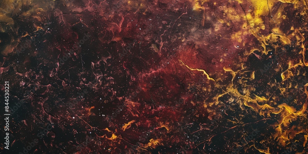Dark matter texture, photo film burn, yellow and red Dark matter texture, photo film burn, yellow and red