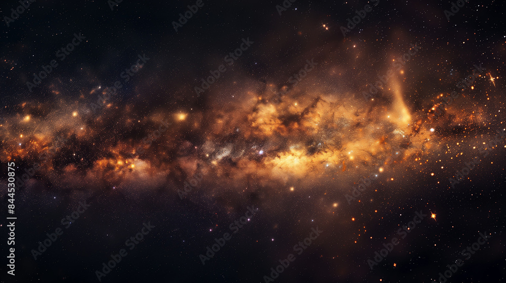 Fototapeta premium explosion in the space