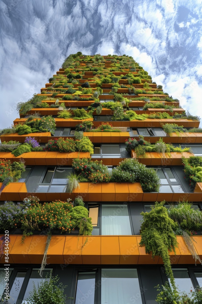 View of Implementing sustainable building practices with the option for extra ...