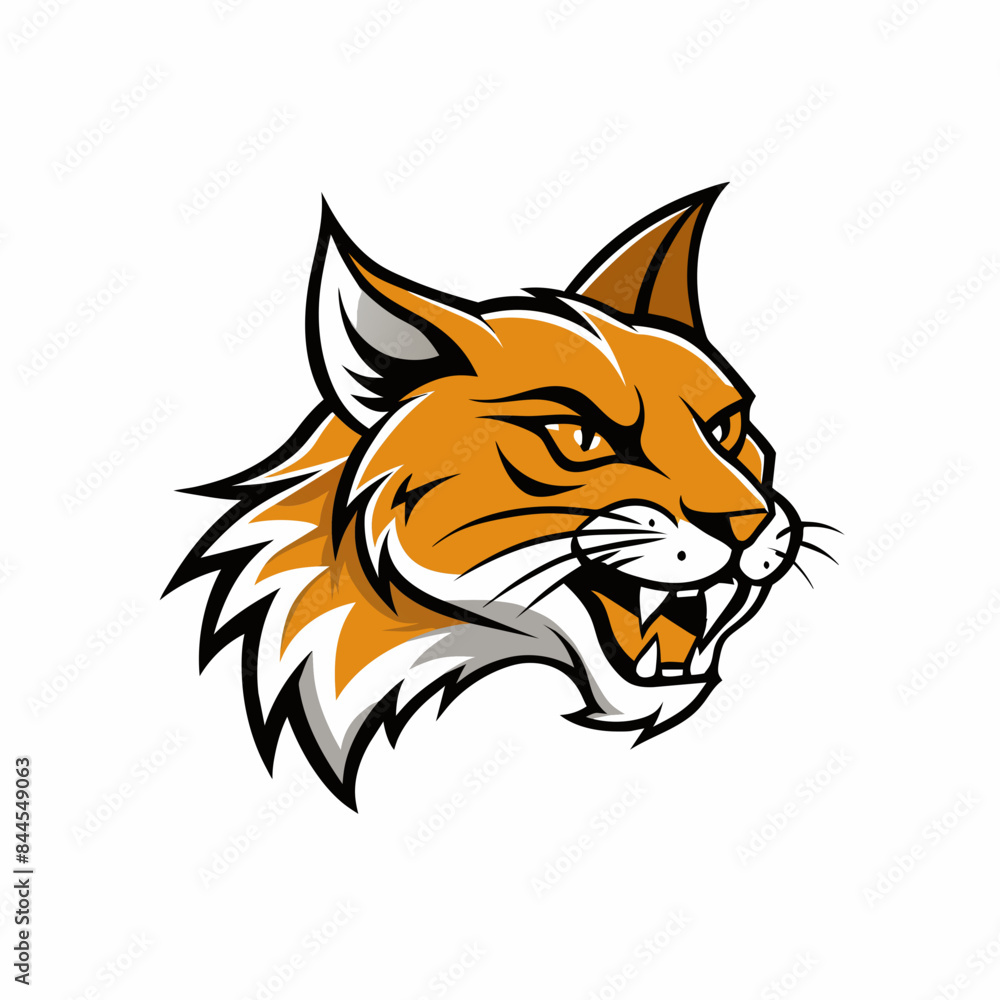 bobcat logo vector art work illustration bobcat logo vector art work illustration