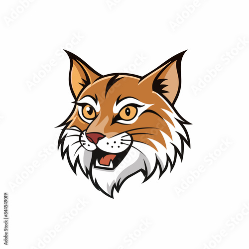 bobcat logo vector art work illustration