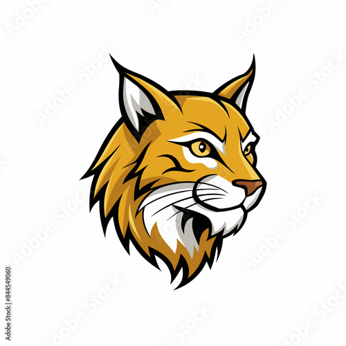 bobcat logo vector art work illustration