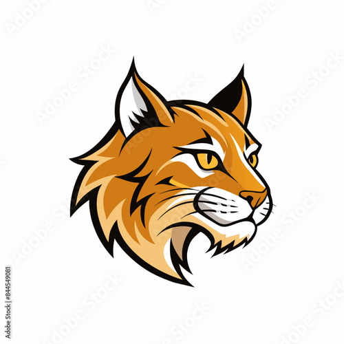 bobcat logo vector art work illustration