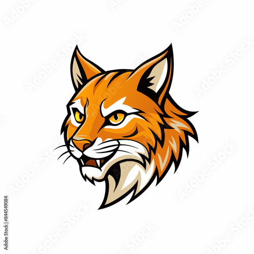bobcat logo vector art work illustration