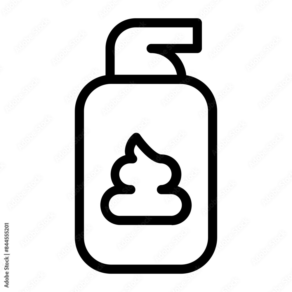 Shave foam icon Shave foam icon
