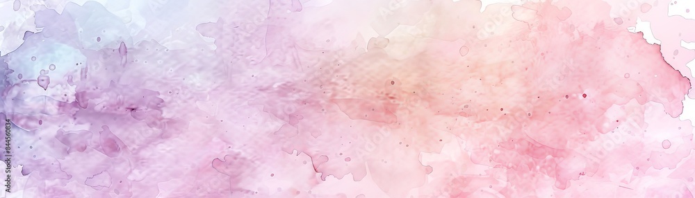 Abstract watercolor background in pastel pink, purple, and blue hues. Abstract watercolor background in pastel pink, purple, and blue hues.