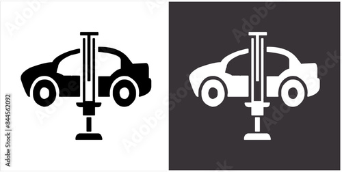 IIlustration Vector graphics of Car Part icon