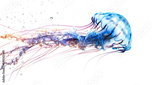 jellyfish on no background