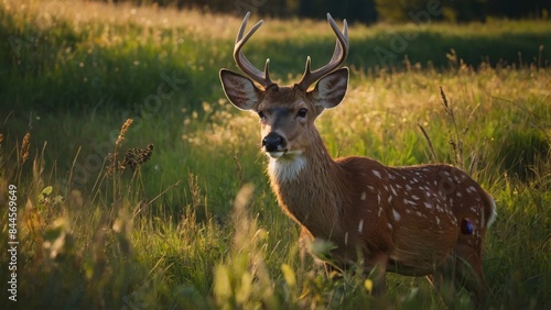 photograph of beautiful deer