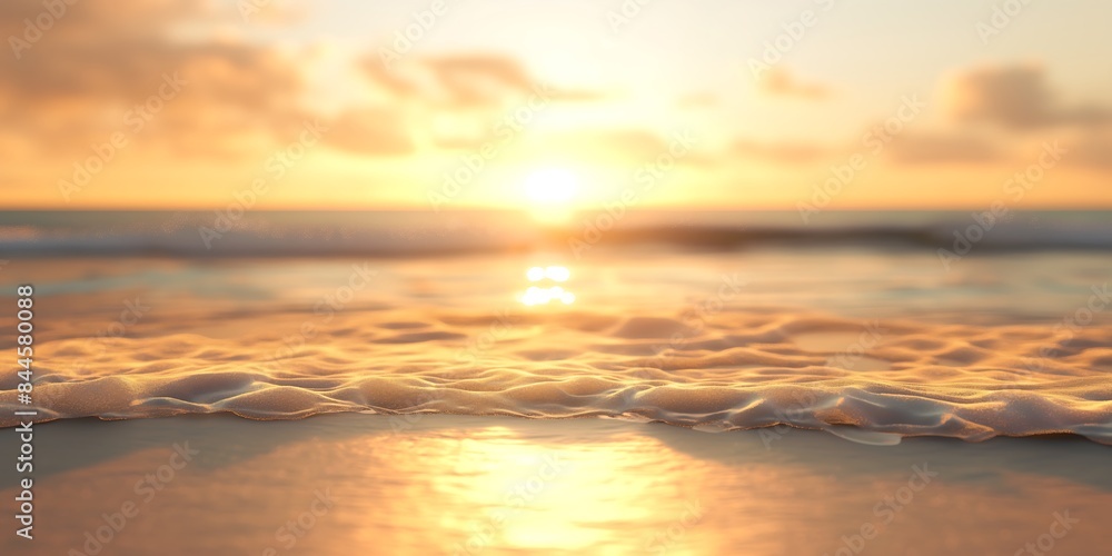 Obraz premium sunset on the beach