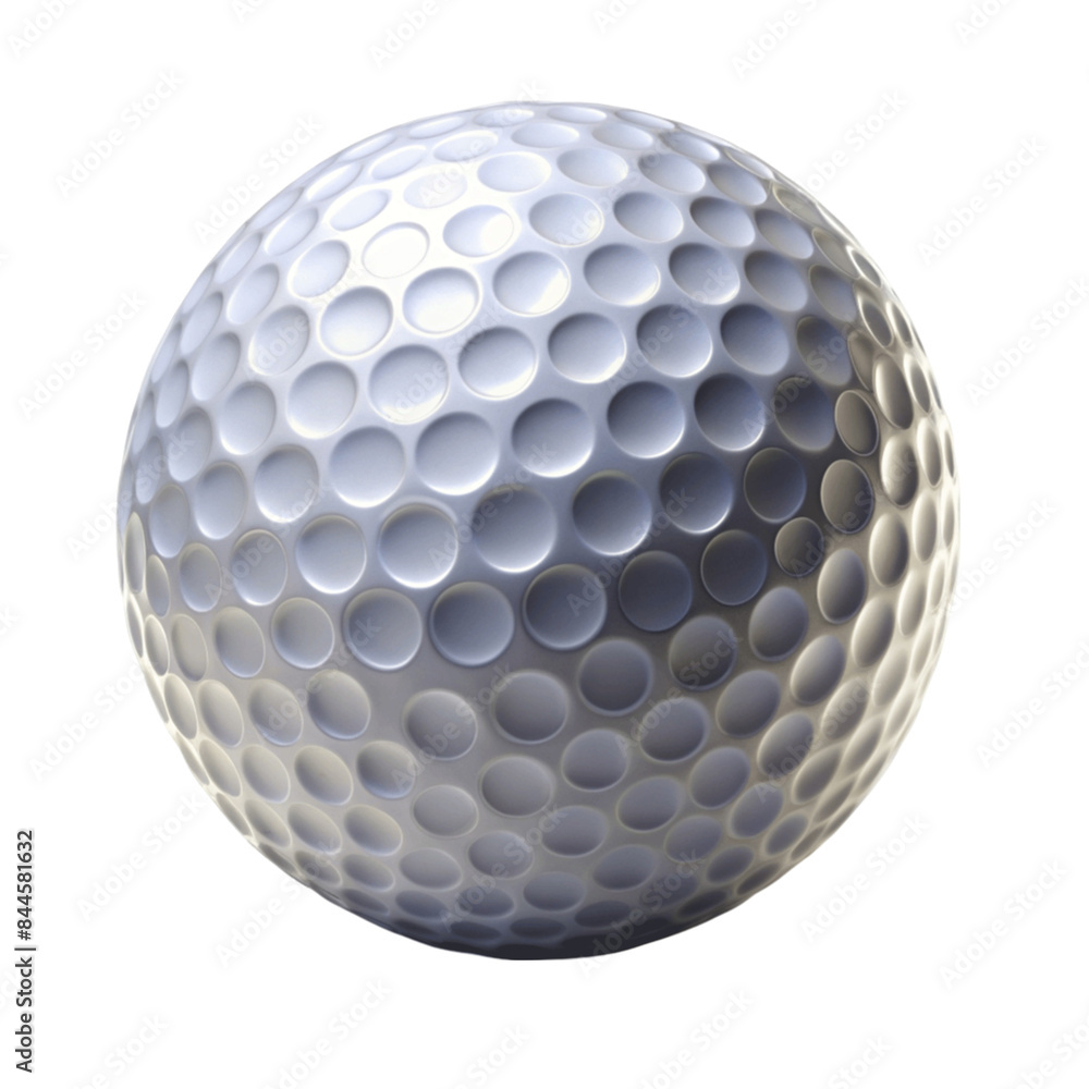 A golf ball isolated on transparent background. A golf ball isolated on transparent background.