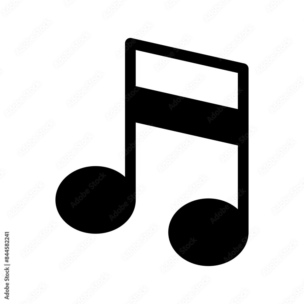 Music Notes Icon Vector Symbol Design Illustration Music Notes Icon Vector Symbol Design Illustration